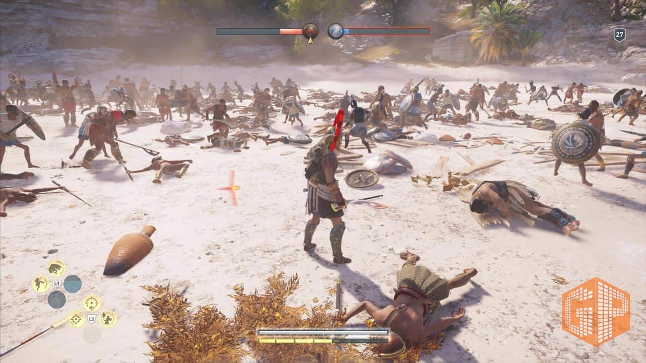 میدان جنگ در بازی Assassins Creed Odyssey
