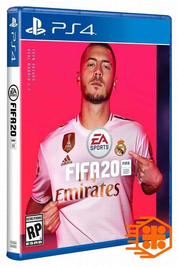 Eden Hazar on Fifa20 Standar Edition Cover