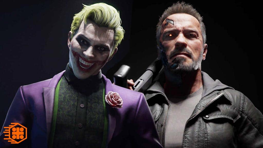 Mortal Kombat11 Joker and Terminator Character