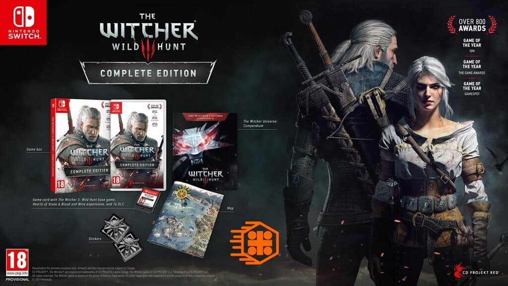 معرفی Witcher 3 بزای کنسول نینتندو سوئیچ