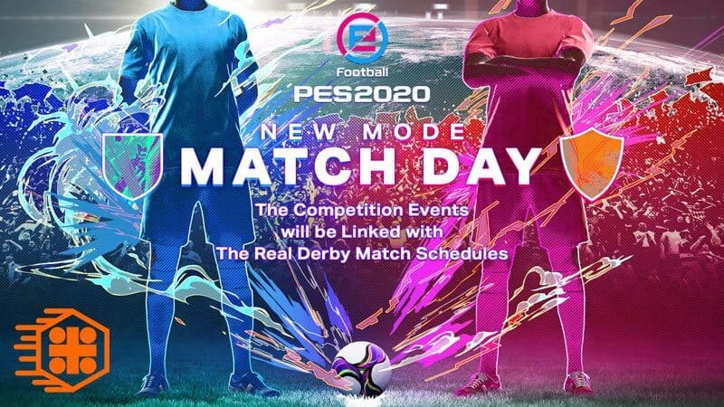Match day در حالت آنلاین بازی eFootball PES 2020