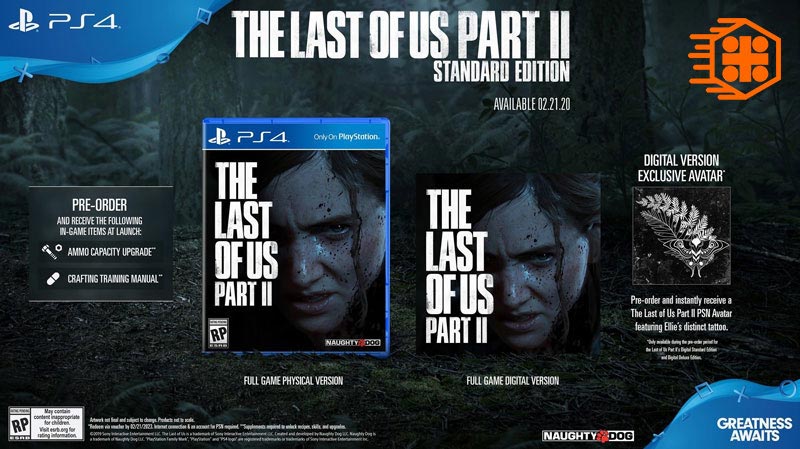 نسخه استاندارد بازی The Last of Us Part 2