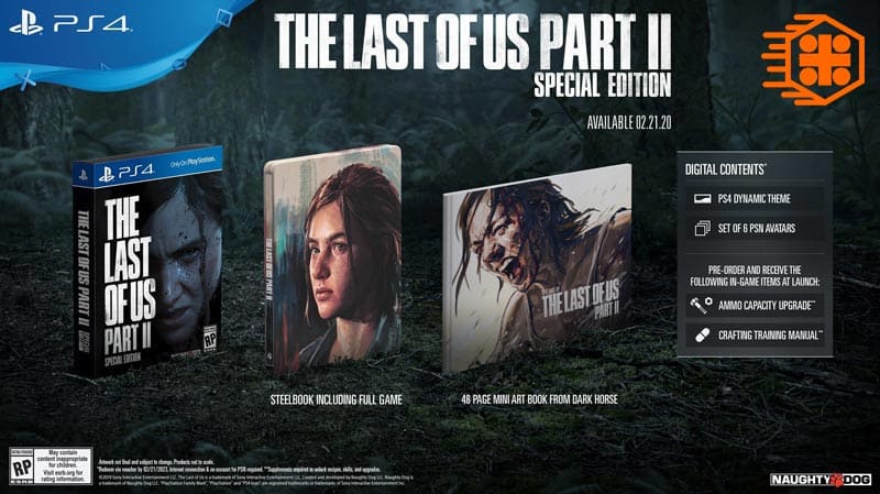 نسخه ویژه Special Edition بازی The Last of Us 2