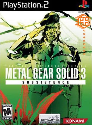 بازی Metal Gear Solid 3 Subsistence اثر هیدئو کوجیما در دهه 90