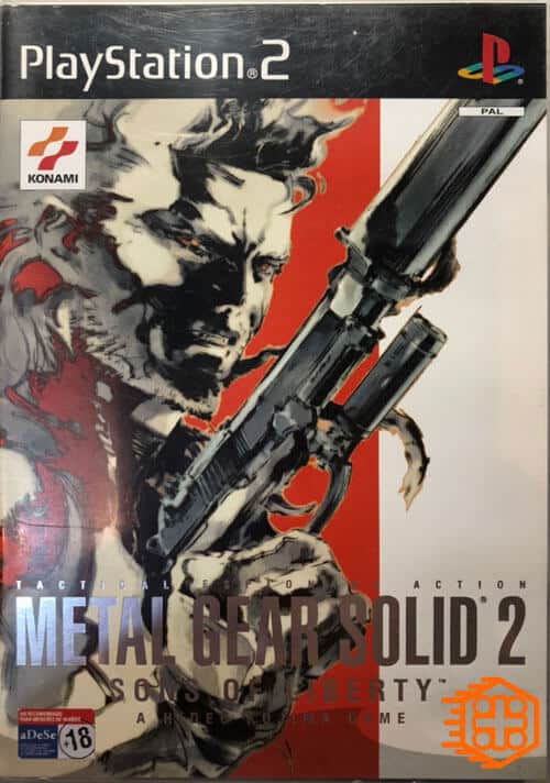 کاور بازی Metal Gear Solid 2 Sons of Liberty