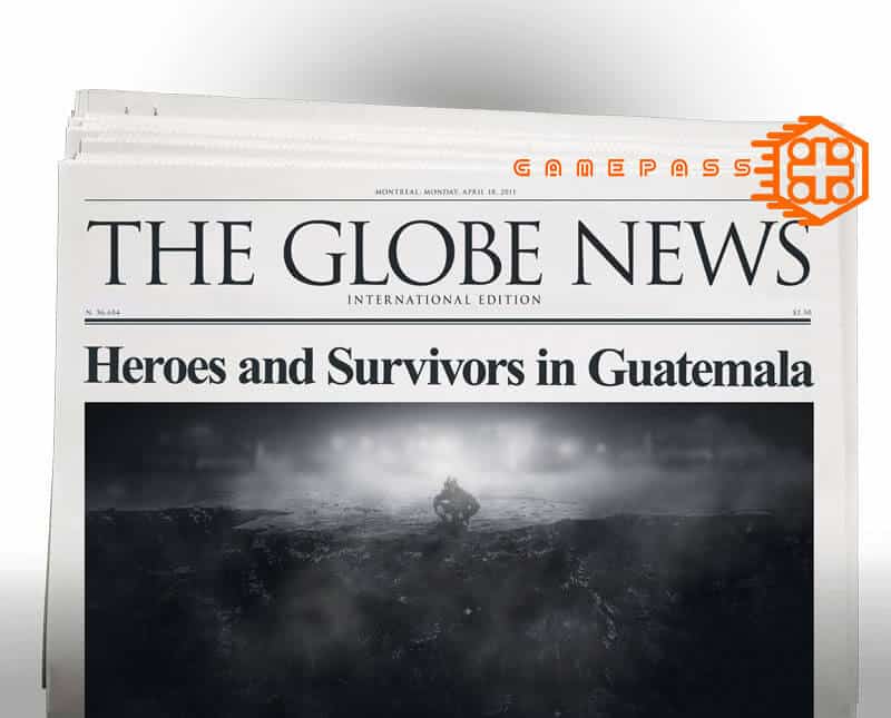 روزنامه خبر طوفاندر گواتمالا و شرکت زوفیاد در عملیات نجات آنجا