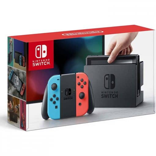 Nintendo Switch New Series With Neon Blue Red Joy Con Gallery01