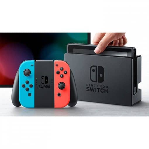 Nintendo Switch New Series With Neon Blue Red Joy Con Gallery02