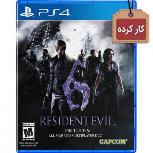 خرید بازی کارکرده Resident Evil 6 برای PS4