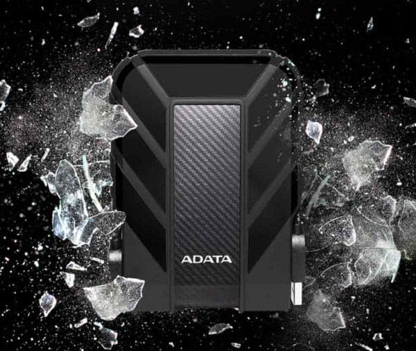 مقاومت در برابر ضربه هارد اکسترنال ADATA HD710 Pro