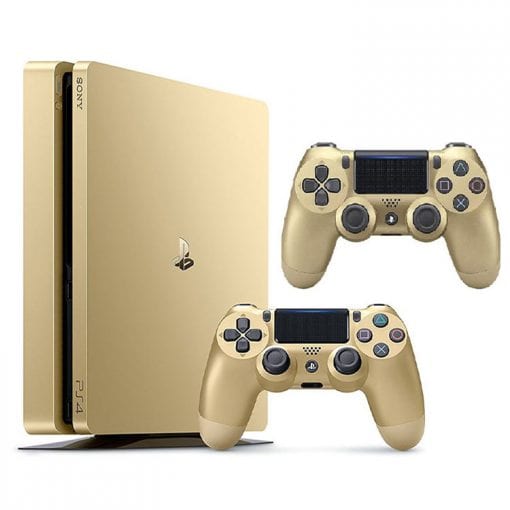 فروش PS4 Slim 500 GB Gold با دو دسته