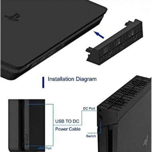 DOBE PS4 Slim Cooler Fan Gallery 04