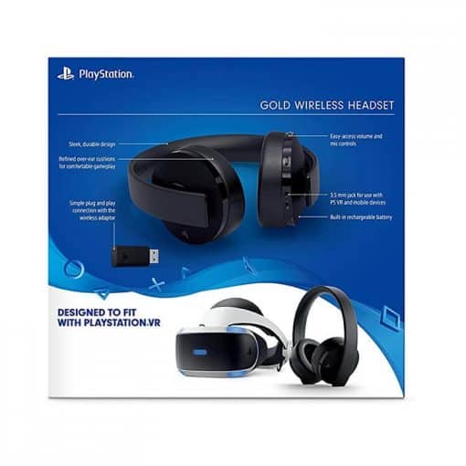 PlayStation Gold Wireless Headset PlayStation 4 Gallery08