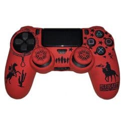 کاور کنترلر DualShock 4 طرح Red Dead 2