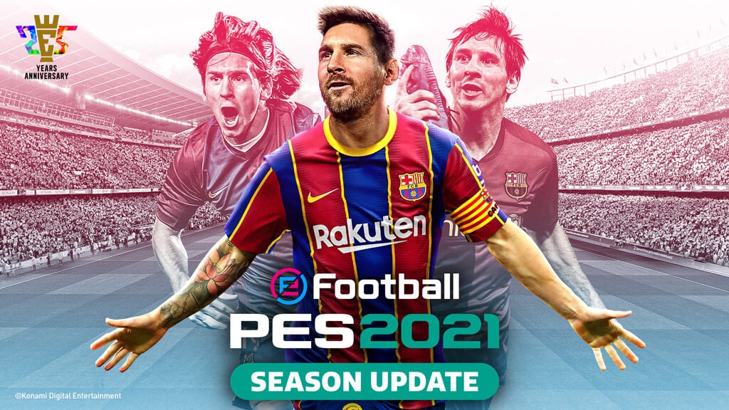 آپدیت فصلی PES 2021 در سپتامبر 2020 منتشر می‌شود