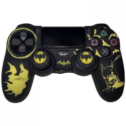 full dualshock 4 cover batman yellow design 1