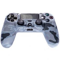 کاور کنترلر DualShock 4 طرح Camouflage Blue