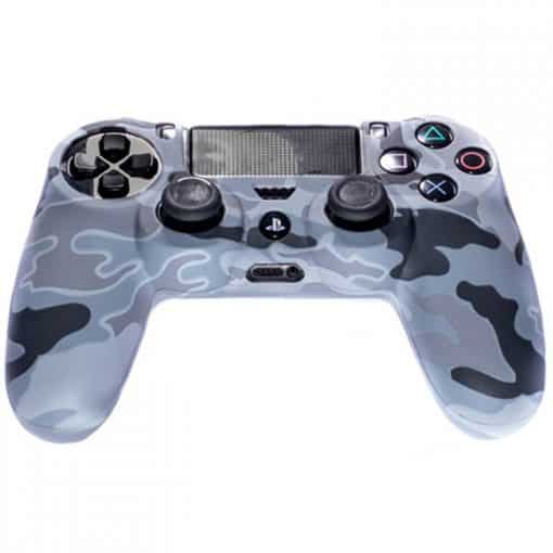 کاور کنترلر DualShock 4 طرح Camouflage Blue