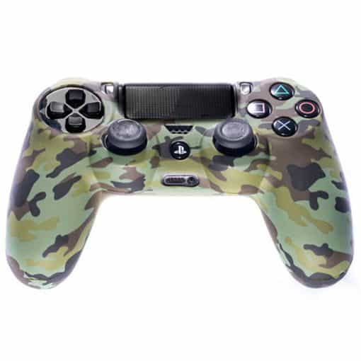 خرید کاور کنترلر DualShock 4 طرح Camouflage Green