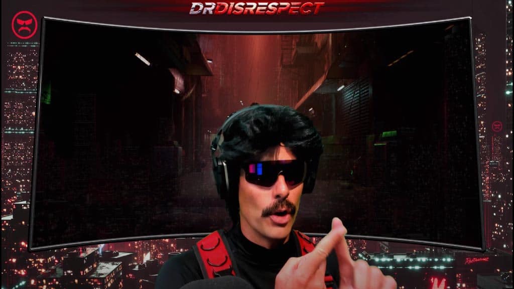 عدم آگاهی Dr. Disrespect از بن شدن توییچ