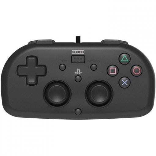 hori wired mini gamepad black for ps4