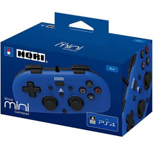 خرید کنترلر Hori Wired MINI Gamepad-Blue PS4