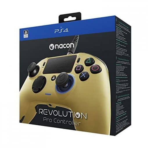 خرید کنترلر NACON Revolution PRO Controller Gamepad Gold PS4