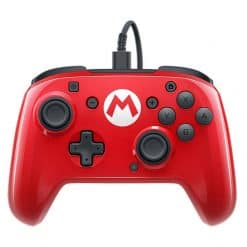 خرید کنترلر حرفه‌ای Faceoff Wired طرح Mario