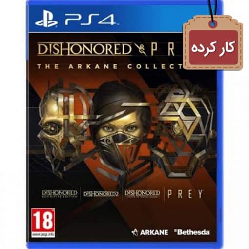 خرید بازی کارکرده Dishonored and Prey مخصوص پلی استیشن 4