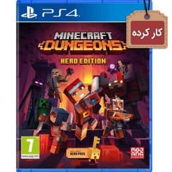 خرید بازی کارکرده Minecraft Dungeons Hero Edition مخصوص پلی استیشن 4