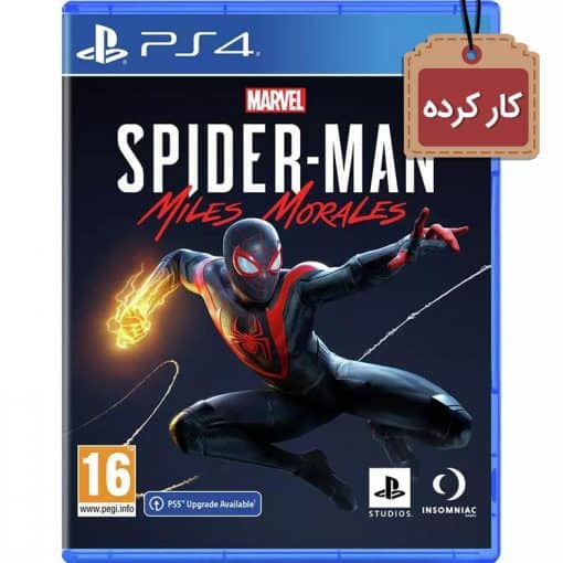 خرید بازی کارکرده Spider Man Miles Morales مخصوص پلی استیشن 4