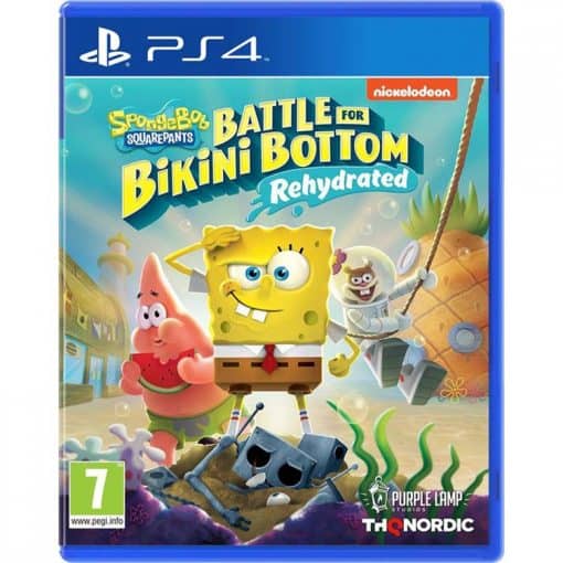 SpongeBob SquarePants PS4 Disc