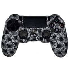 خرید کاور کنترلر DualShock 4 طرح سیاه و سفید