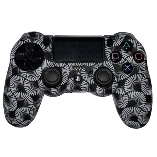 خرید کاور کنترلر DualShock 4 طرح سیاه و سفید