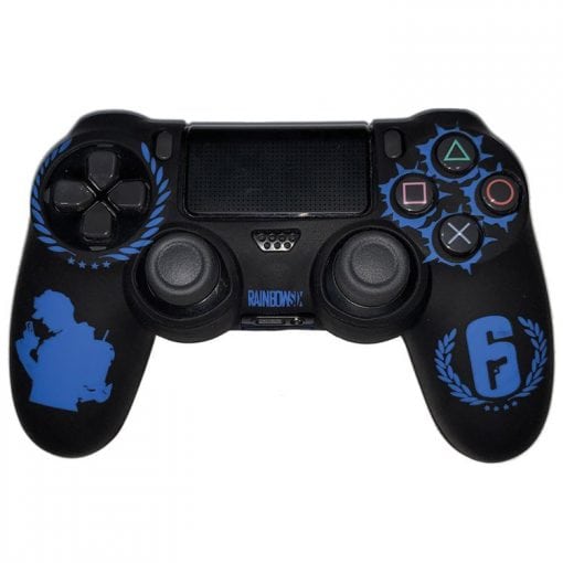 خرید کاور کنترلر DualShock 4 طرح Rainbow Six آبی