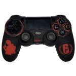 کاور کنترلر DualShock 4 - طرح Rainbow Six - قرمز