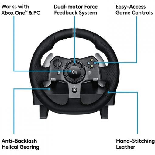 خرید فرمان Logitech G920 برای ایکس باکس وان