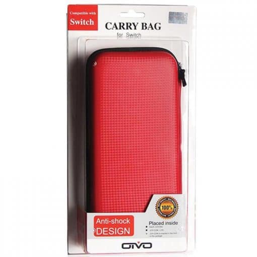 Oivo Anti Shock Carry Bag for Nintendo Switch Red Gallary 01