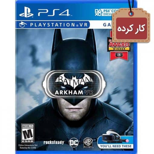 Batman Arkham VR PS4 Used Disc