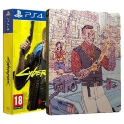 خرید بازی Cyberpunk 2077 SteelBook برای PS4