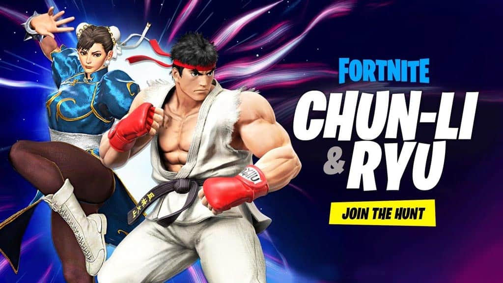 دو شخصیت Street Fighter در فورتنایت