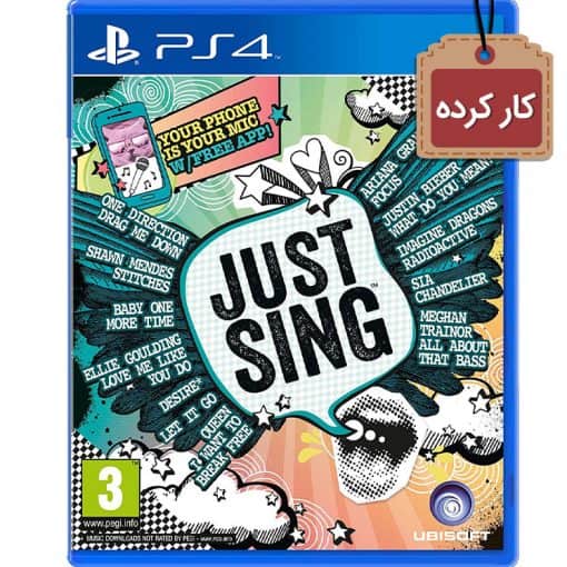 Just Sing PS4 Used Disc