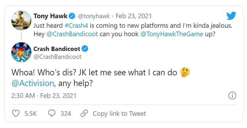Nintendo And Tony Hawk Hint At Pro Skater 1 2 On Switch 2