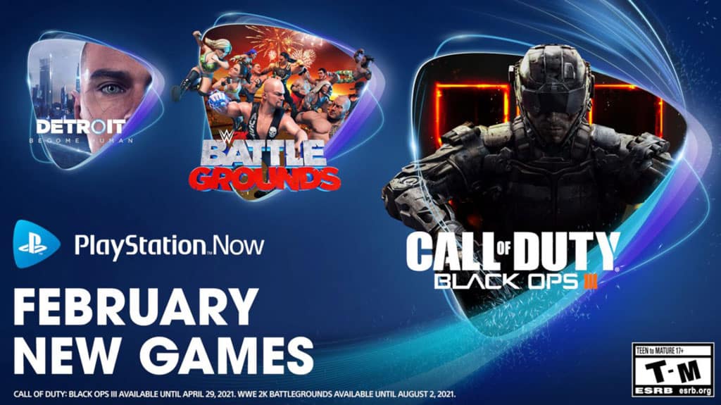 بازی‌ های ماه فوریه PS Now