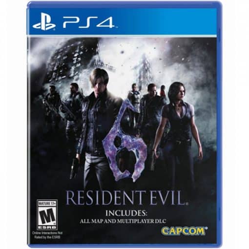 Resident Evil 6 PS4 Disc
