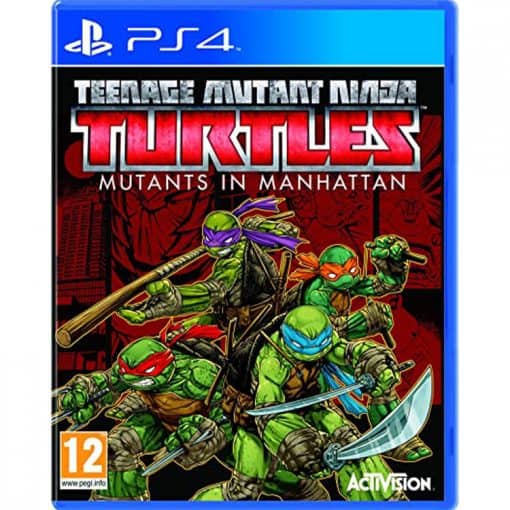 Teenage Mutant Ninja Turtles Mutants in Manhattan PS4 Disc