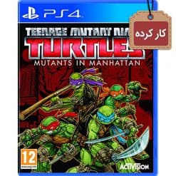 خرید بازی کارکرده Teenage Mutant Ninja Turtles Mutants in Manhattan برای PS4