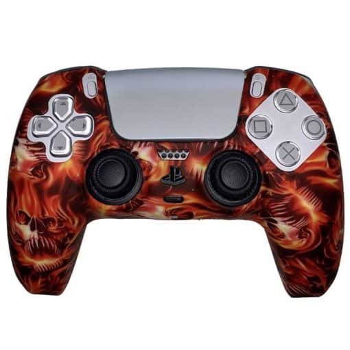 DualSense Cover Fire Skulls Design