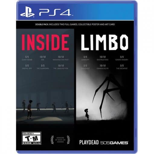 Inside and Limbo PS4 Disc