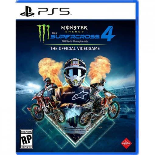 Monster Energy Supercross 4 The Official Video Game PS5 Disc